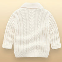 Thumbnail for CozyCub – Mukava ja tyylikäs – neulottu lasten neuletakki