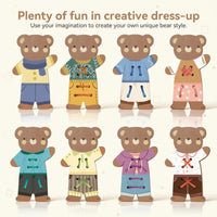 Thumbnail for ThreadBear – Söpö ja opettavainen – Montessori-lankaleikkikarhu