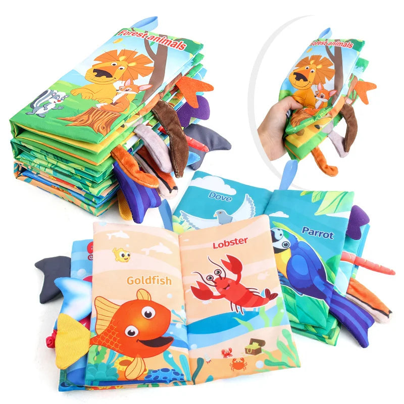 Soft Tail Book™ – Pehmeää hauskanpitoa – Vauvakirja
