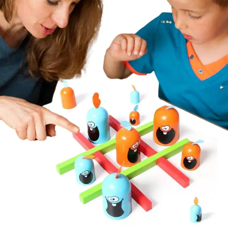 Chomp TicTacToe™ - Syö ja voita - Ristinolla lautapeli