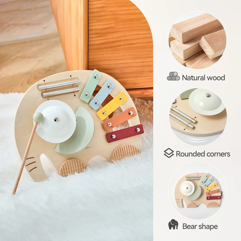 HarmonyWood – Montessori & Luova – Puinen soittimen: Ksylofon