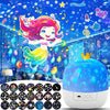 CosmoGlow – Unelmoiva ja luova – Galaxy-projektori-yövalo, 360° käännettävissä