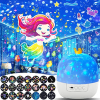 Thumbnail for CosmoGlow – Unelmoiva ja luova – Galaxy-projektori-yövalo, 360° käännettävissä