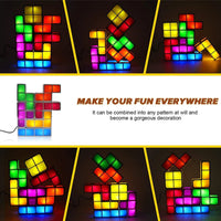 Thumbnail for Tetris Night Light™ - Valaisevaa luovuutta - Tetris-lamppu