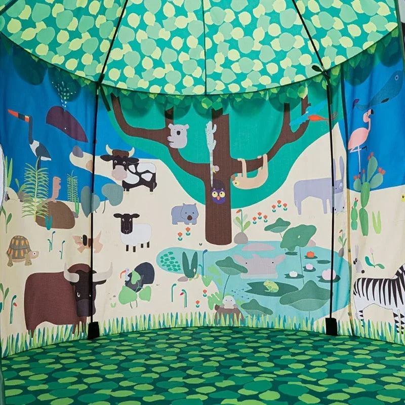 Dream Castle – Maaginen & kokoontaitettava - lasten leikkiteltta