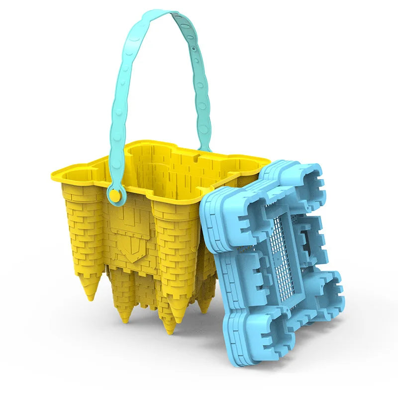 Beach Castle Play Set™ - Rantahupia lapsille - Hiekkalinnan rakennussetti