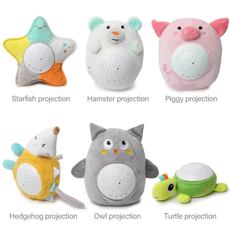 StarPlush – Pehmeä ja rauhoittava – pehmolelu yövaloprojektorilla