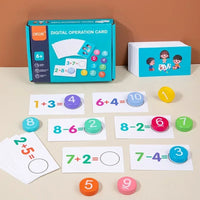 Thumbnail for Math Tokens™ - Laskeminen ja ratkaiseminen - Matematiikka-kortit lapsille