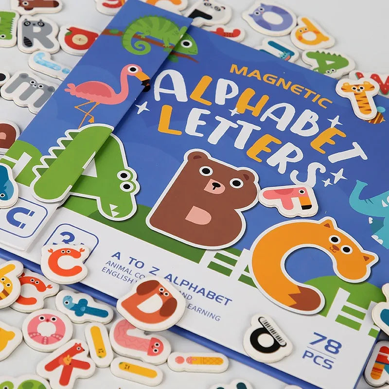 BusyBrain – Englannin kielen sanastoa ja laskutaitoa – Aakkoset ja numerot -palapeli