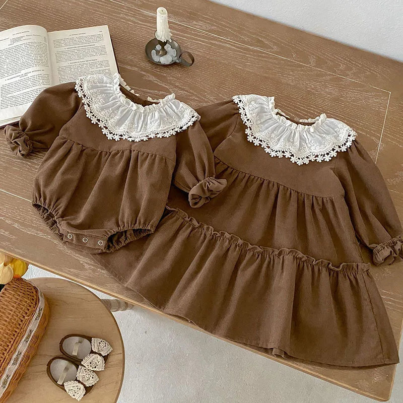Mini Fashion™ - Mukava & Tyylikäs - Kevään Romper mekot Lapset