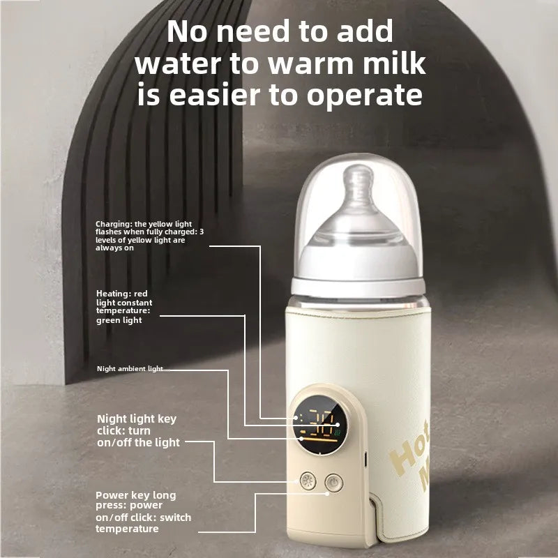 SmartBottle - Aina lämmin & valmis - Langaton ladattava maidonlämmitin