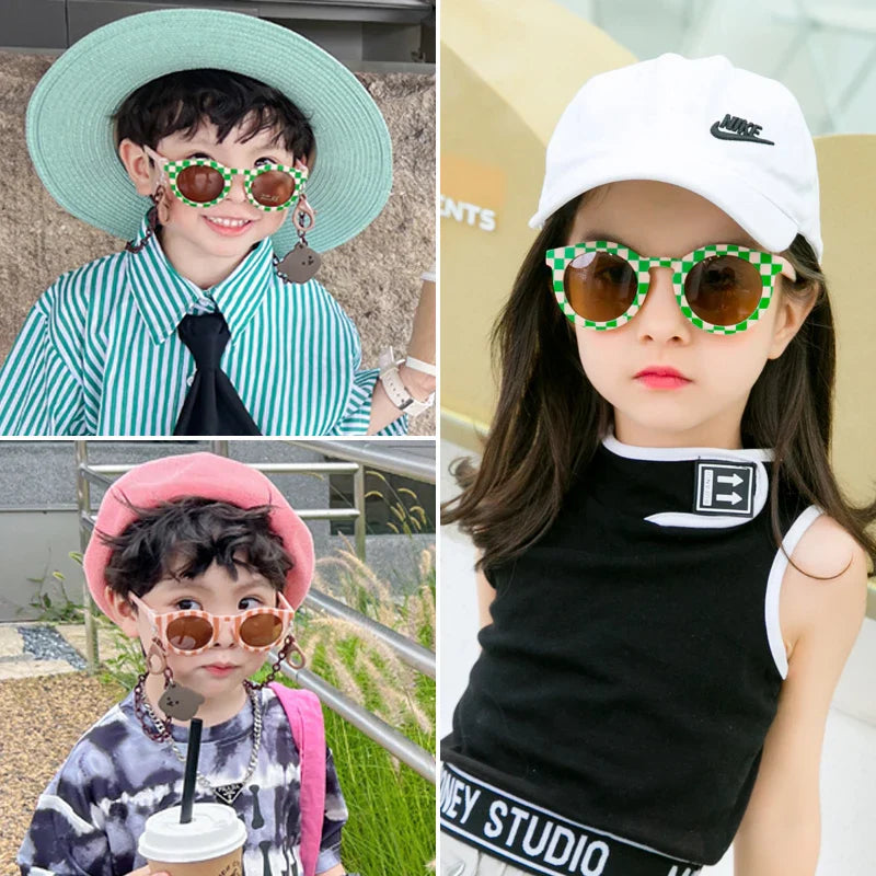 Colorful Kids Sun Shades – UV-suoja ja tyylikkyys – Lasten aurinkolasit