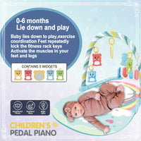 Thumbnail for Musical Baby Play Gym – Värikäs ja opettavainen – Vauvojen liikuntamatto