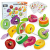 Fruit Lacing Game™ – Hienomotoriikka - Hedelmähelmet Lelut
