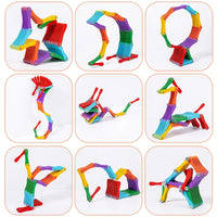 Thumbnail for Folding Brain Toy™ – Ajattele & leiki – Puinen taitettava palapeli
