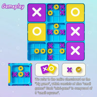 Thumbnail for ThinkTac – Älykäs ja haastava – Tic-Tac-Toe-aivopähkinä (boter-kaas-en-eieren)