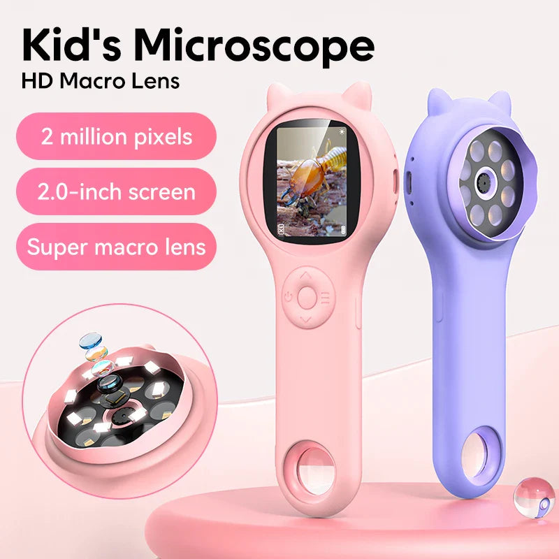 Mini Kids Microscope™ - Tiedettä linssin alla - Mikroskooppi