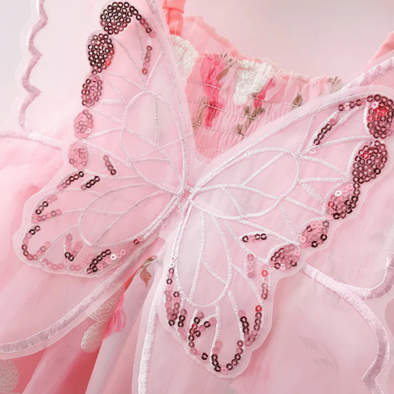 Girls Butterfly Dress – Söpö ja ilmava – Lasten mekko