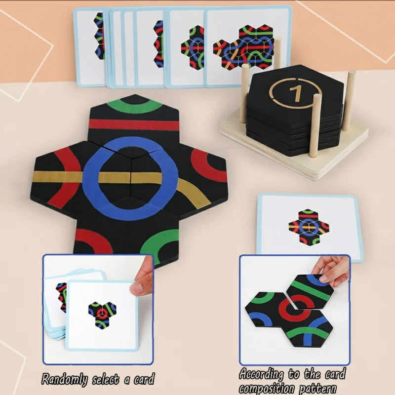 LogicStack – Älykäs ja opettavainen – Muotojen ja numeroiden lajittelupeli