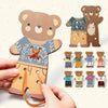 ThreadBear – Söpö ja opettavainen – Montessori-lankaleikkikarhu