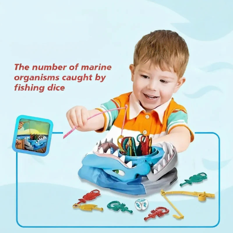 SharkAttack – Leikkisä ja opettavainen – Juhlapeli värikkäillä merieläimillä