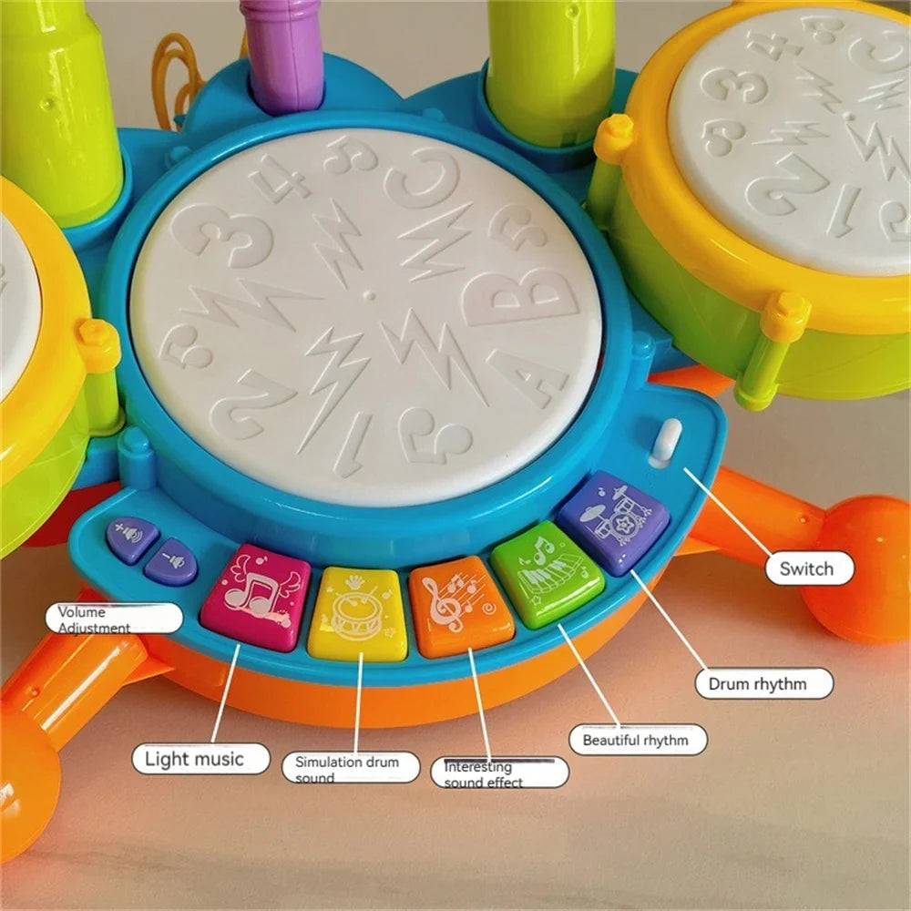 Kids Drumset™ - Lasten rumpusetti - Lelurumpusetti