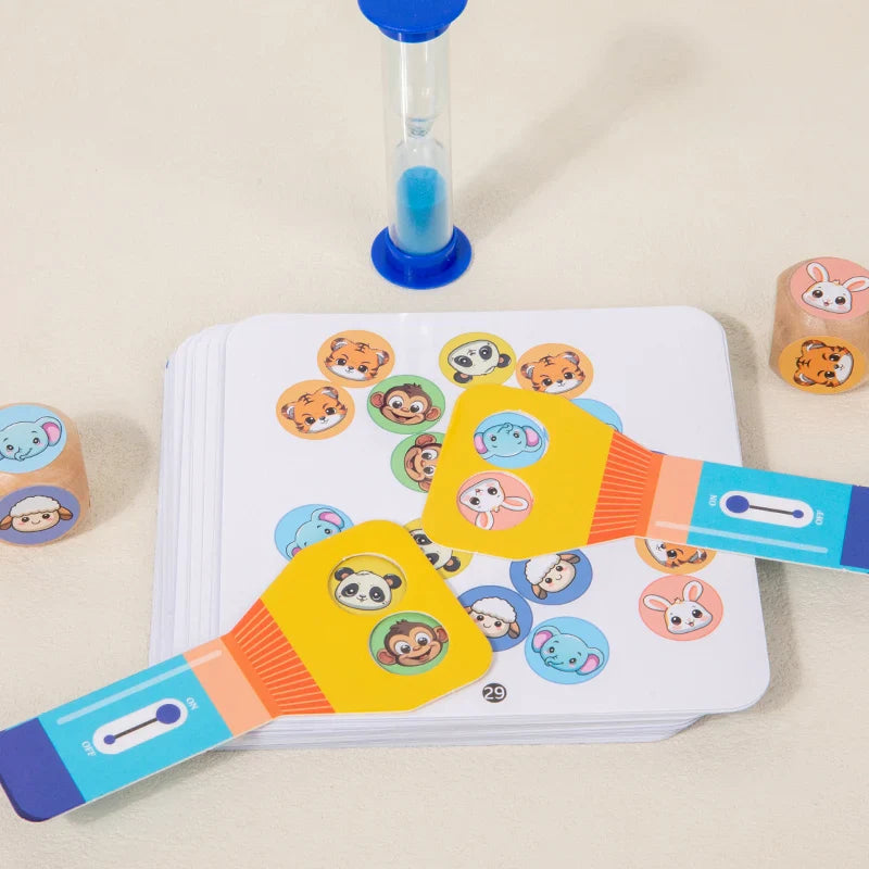 Puzzle Duel™ - Nopea ja älykäs - Vuorovaikutteinen reaktio lautapeli