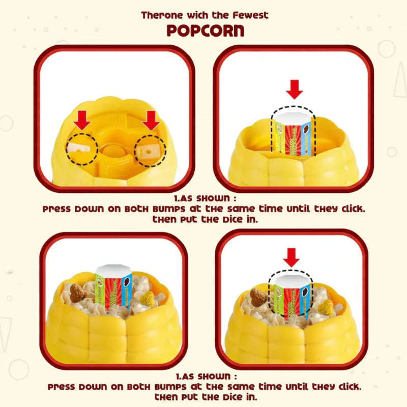 PopCornFun – Hauska ja leikkisä – Perhejuhla-lautapeli