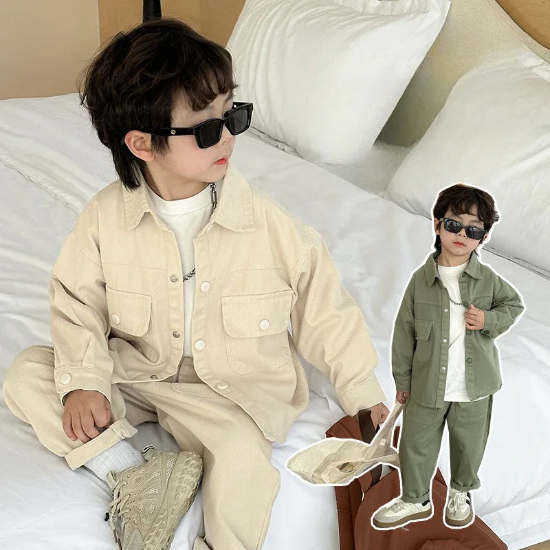 Boys Fashion – Trendikäs ja mukava – Cargo-set pojille