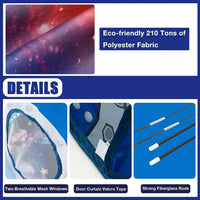 Thumbnail for Rocket Ship Tent™ – Avaruusseikkailu - Lasten teltta
