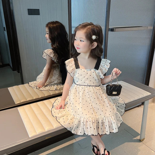 Mini Fashion™ - Nauti kesästä! - Lasten kesämekko