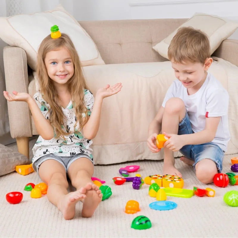 Veggie & Fruit Toys™ - Hauska & opettavainen - Vihannes Hedelmä Lelut