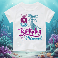 Thumbnail for Birthday Graphic Tee – Söpö ja kevyt – Lasten syntymäpäivä-T-paita