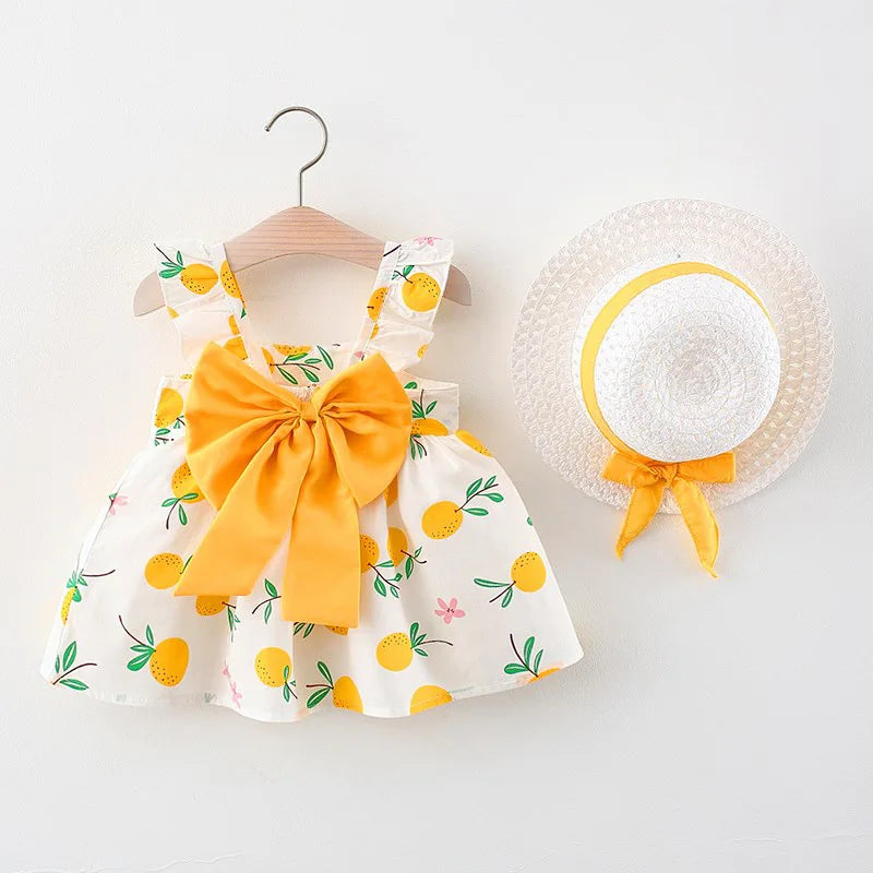 Mini Fashion™ – Makea & kesäinen – Hedelmäpuku (sisältää ILMAISEN olkihatun)