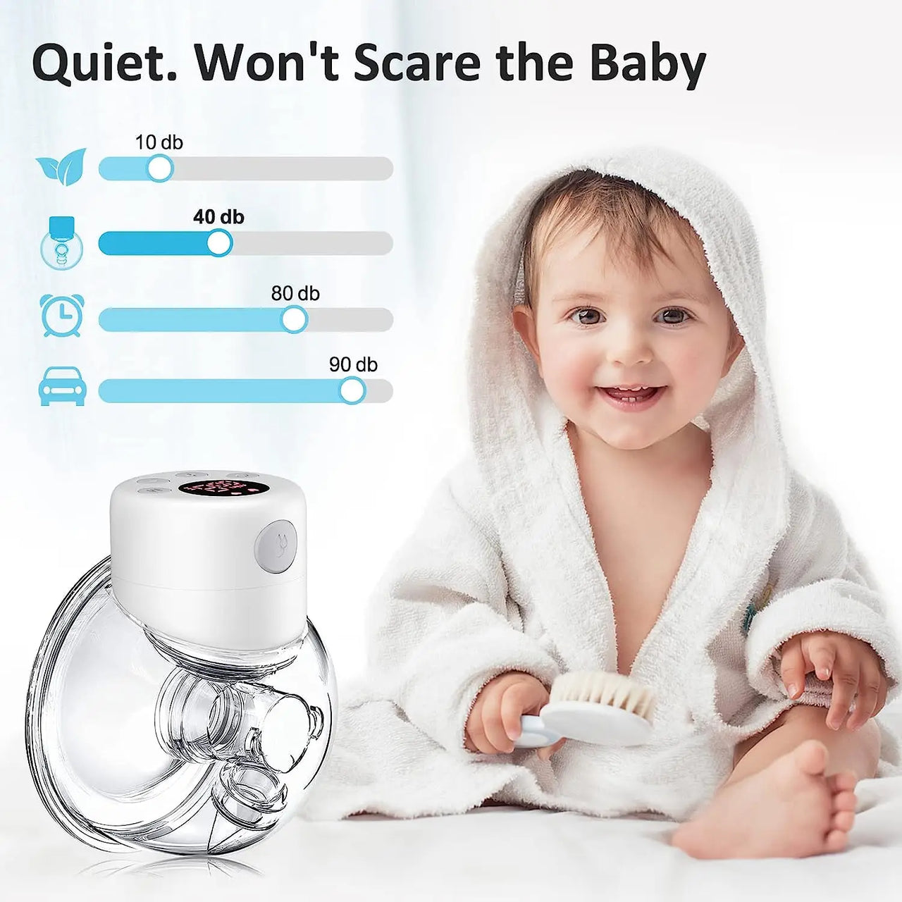MammaFlow – Langaton ja huomaamaton - Hands-free sähköinen rintapumppu
