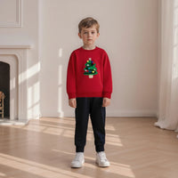 Thumbnail for FrostyFit – Lämmin ja viihtyisä – Punainen jouluinen villapaita