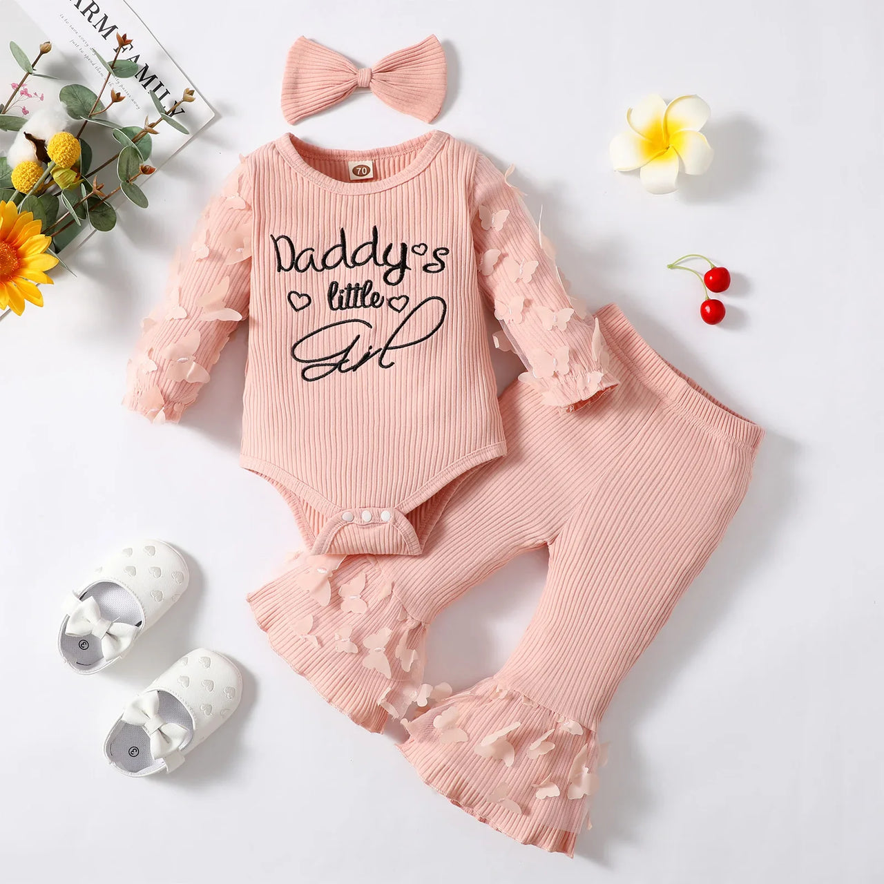 Mini Fashion™ - 'Daddy's little girl' - Lasten body ja housut