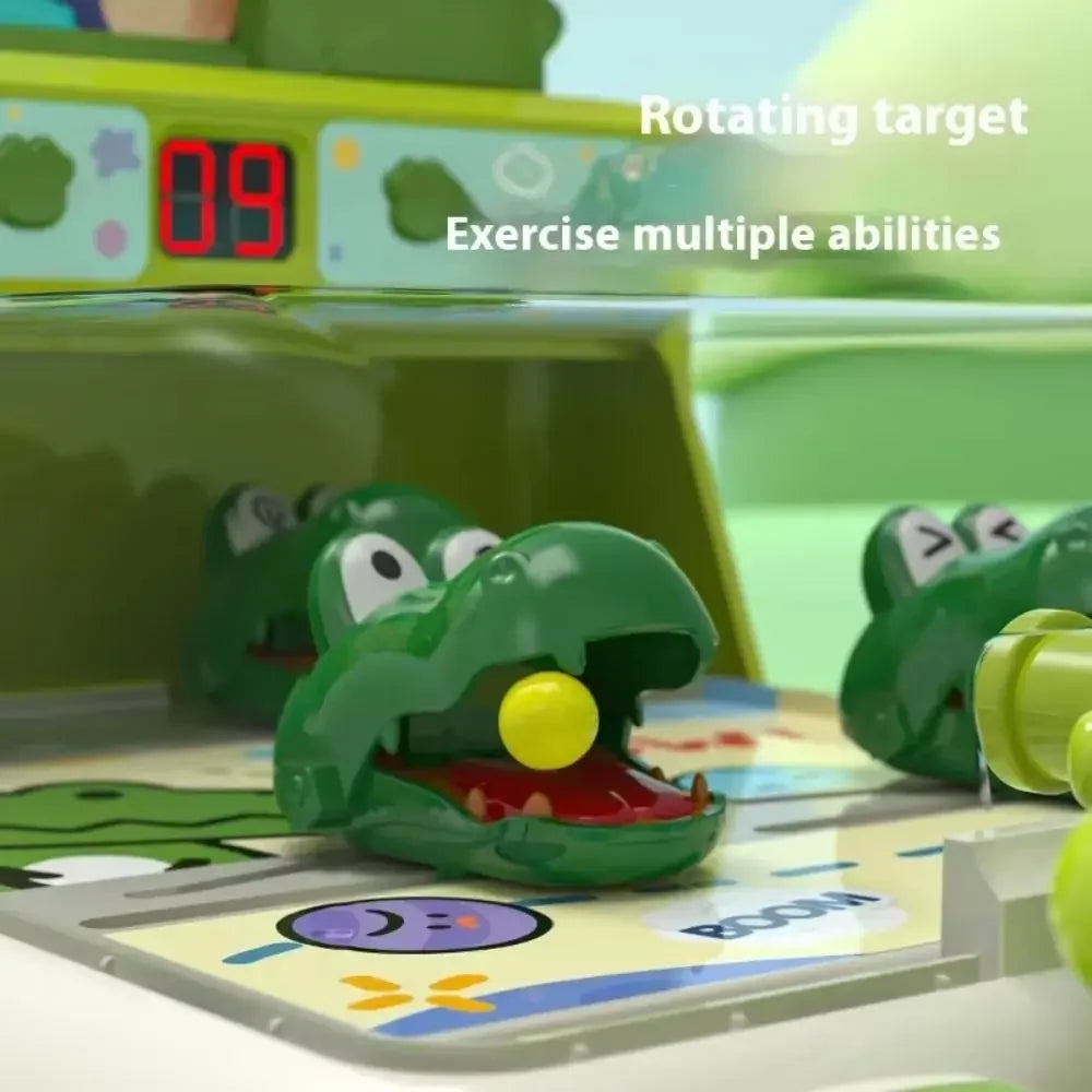 Crocodile Pinball Game – Interaktiivinen ja leikkisä – Krokodil-pelihallipeli