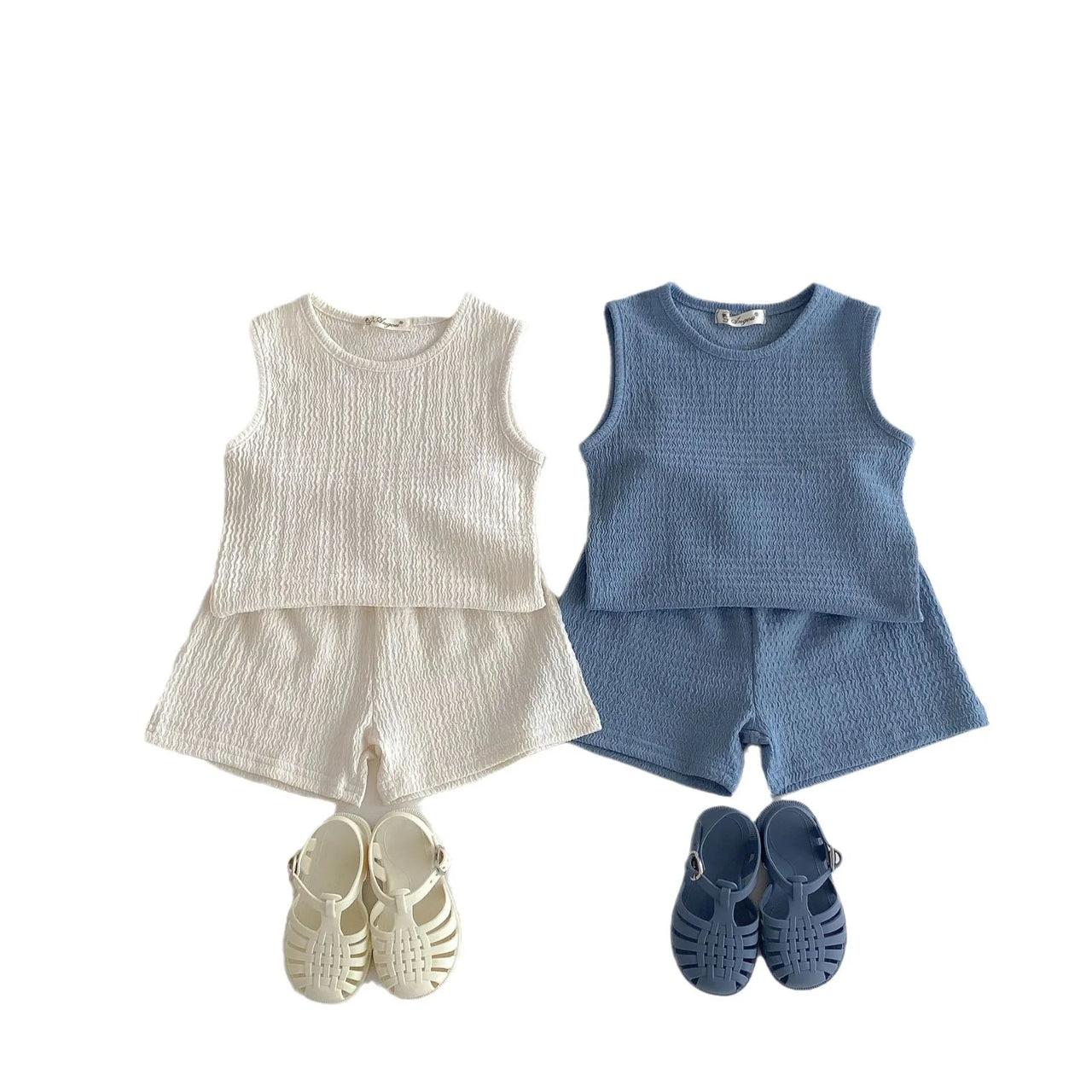 Mini Fashion™ - Vapaa & kevyt - Puuvilla mekko setti