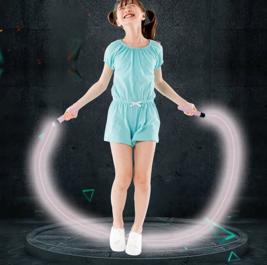 GlowRope – Ainutlaatuinen ja energinen – Valoa heijastava hyppynaru