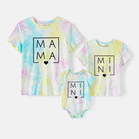 Thumbnail for Mini Fashion™ - Viileät ja mukavat - iloiset tye-dye T-paidat
