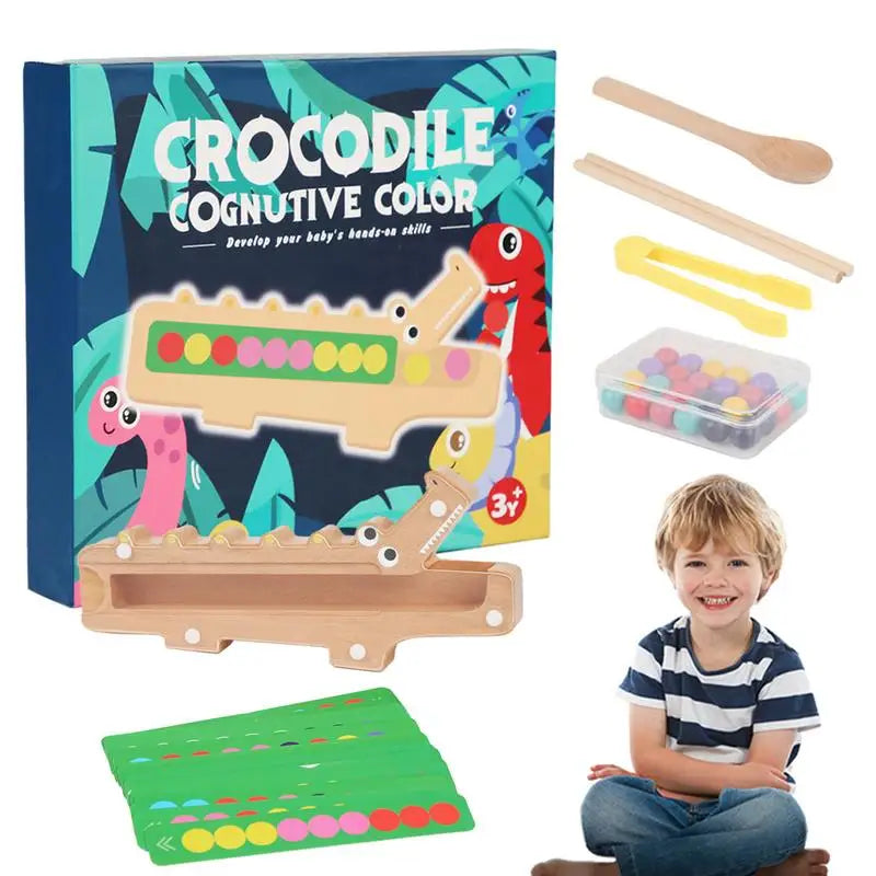 Crocodile Colour Game™ - Tunnista värejä - Väripeli