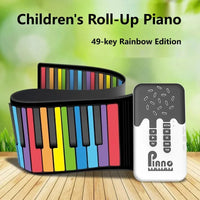 Thumbnail for Roll-up Piano Keyboard – Luova ja opettavainen – taitettava piano