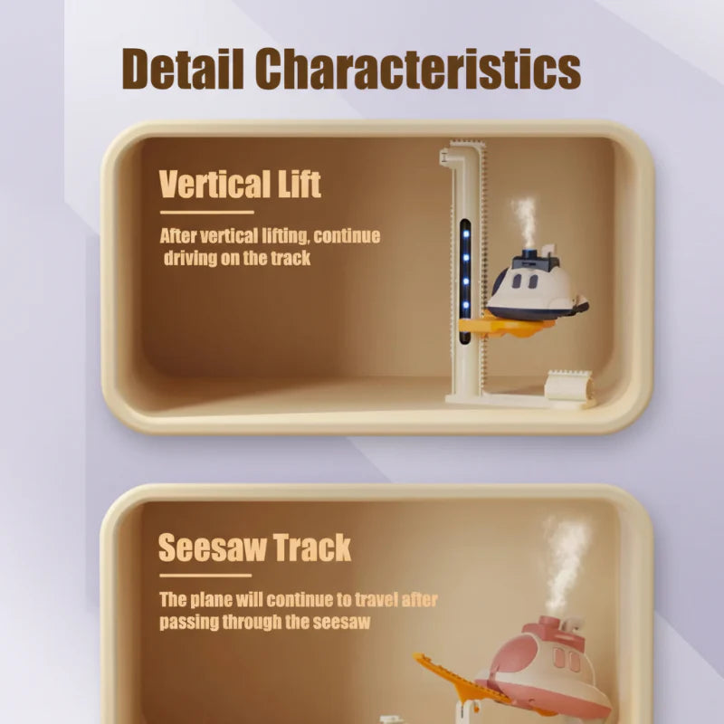 SteamTrack – Interaktiivinen ja viileä – 360° höyryjunarata