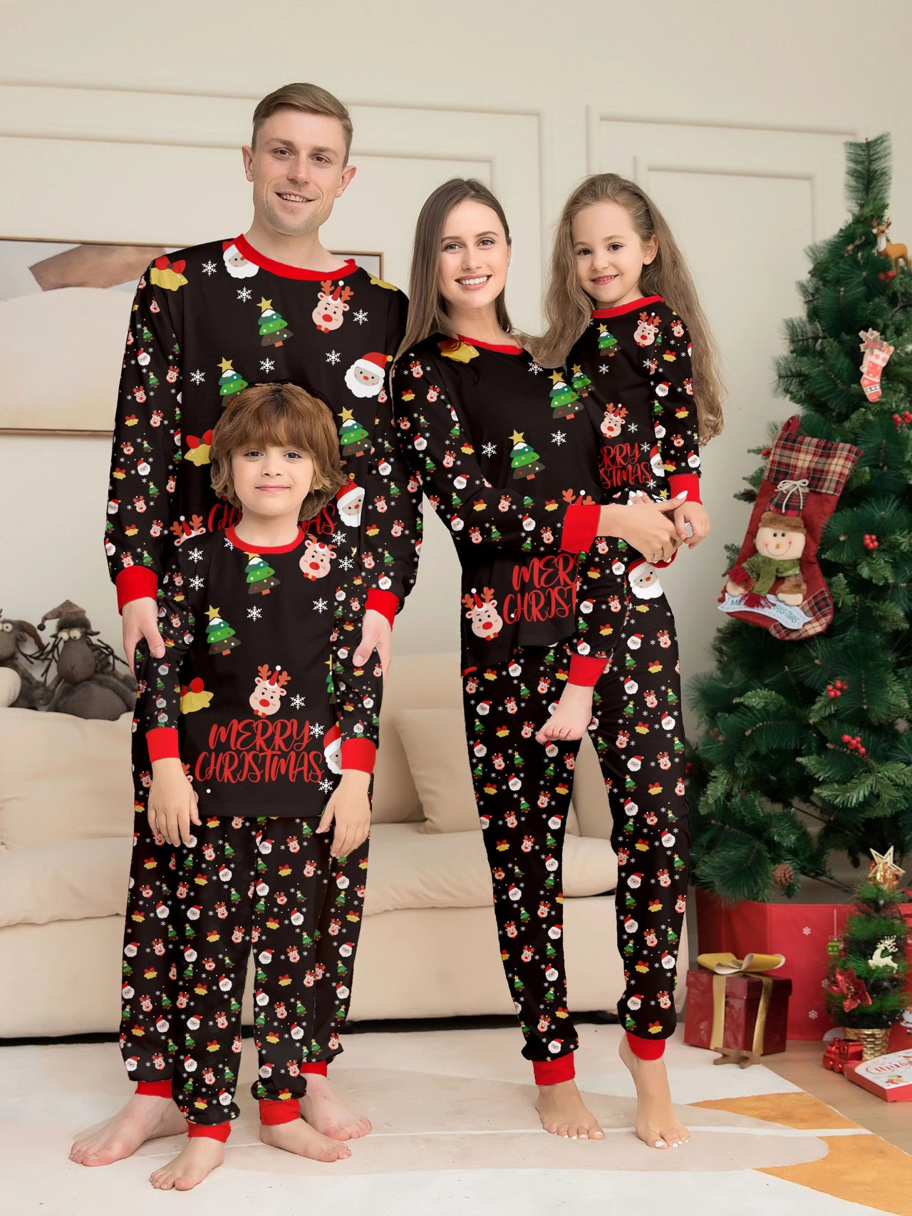 Mini Fashion™ - Perheelle + lemmikille - Joulupyjama