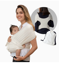 Thumbnail for SoftNest - Mukava, hengittävä ja turvallinen – ergonominen vauvan kantoliina