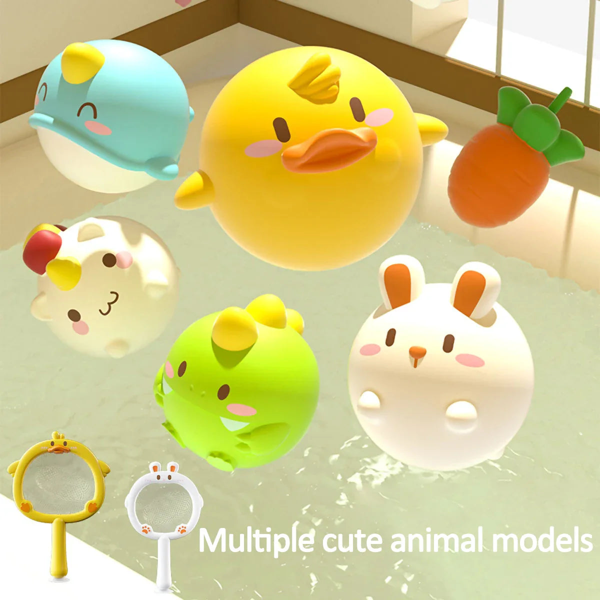 Squeaky Splash™ – Kylpemisen riemua - Kylpylelut