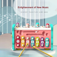 Thumbnail for Montessori Hammering Toy – Motoriset taidot ja oppiminen – 8-osainen leikkisetti