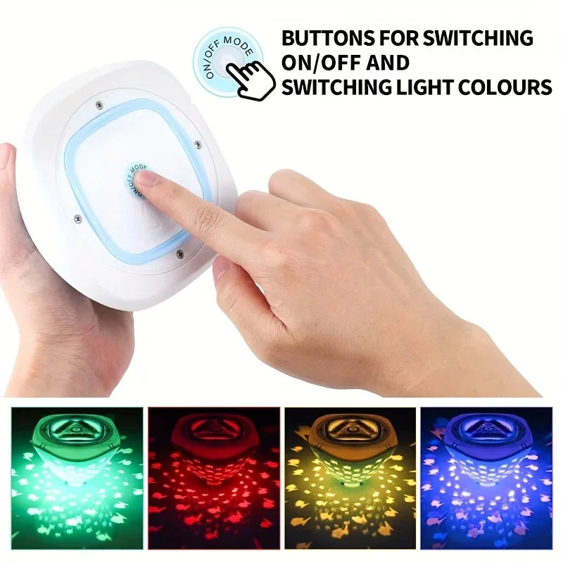 Aqua Party Light™ – Juhlat kylvyssä - Valoprojektori vedessä