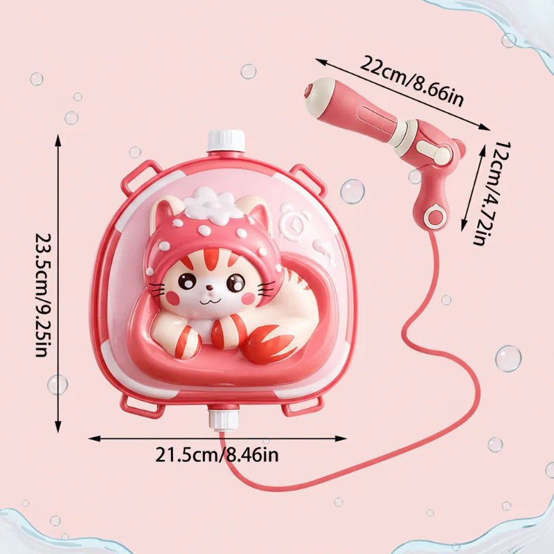Kids Water Blaster – Leikkisä ja käytännöllinen – reppu, jossa on vesipistooli